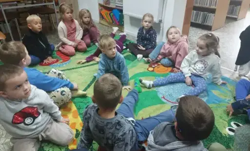 Zdjęcie do Krzykosy - PRZEDSZKOLAK W BIBLIOTECE