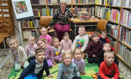 Zdjęcie do Krzykosy - PRZEDSZKOLAK W BIBLIOTECE